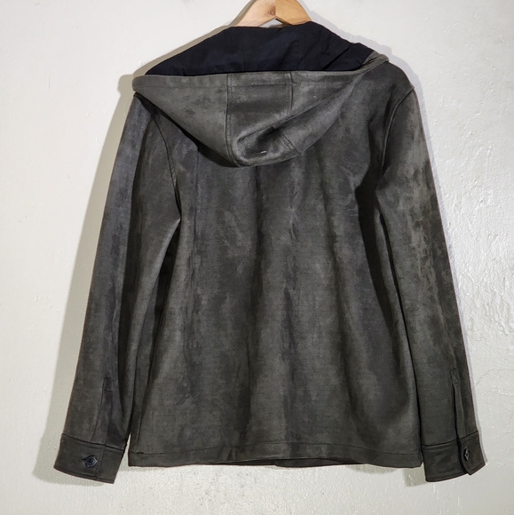 Banana Republic Dark Green Military Jacketic - Picture 2 of 6